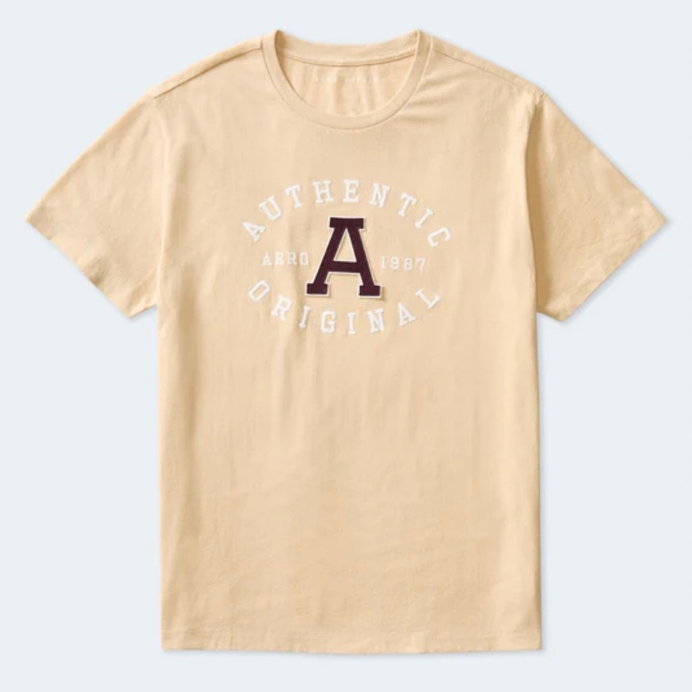 Authentic Original Beige Graphic Tee